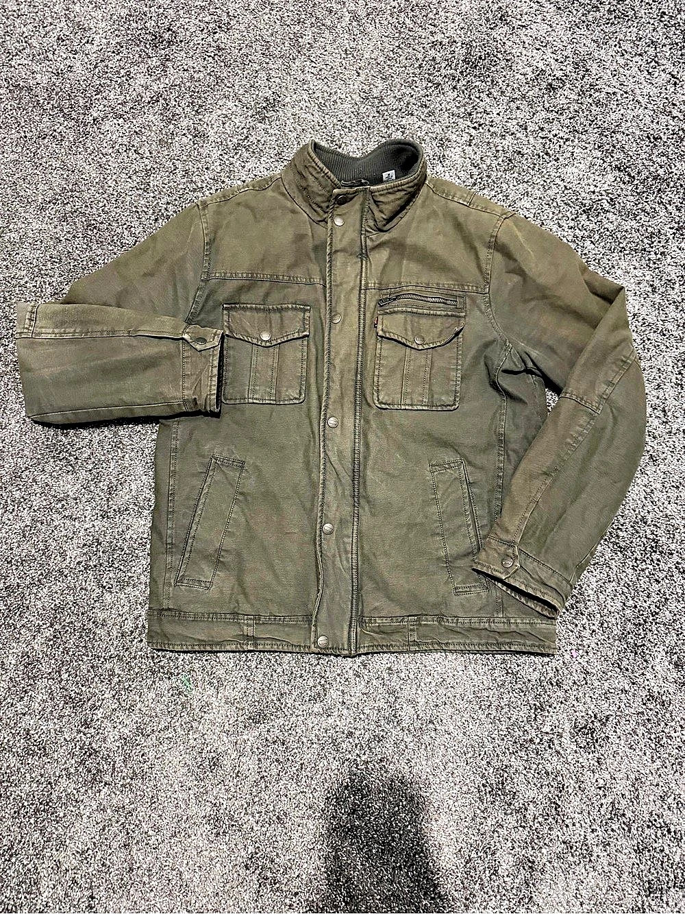 Levi's Men's Green Field Jacket Size Medium